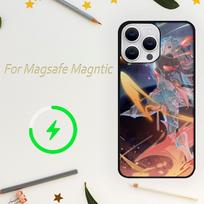„Honkai Star Rail Firefly“ žaidimų telefono dėklas, skirtas „iPhone 15 14 13 12 11 Plus Pro Max“ su „Magsafe“ magnetiniu belaidžiu įkrovimu iPhone13promax