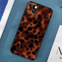 Tortoiseshell Tortoise Shell Case on For iPhone 11 12 13 Pro Max Mini X XR XS Max 6 7 8 Plus SE 2020 Phone Back Cover iphone 5 5S