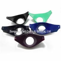 Juodas PVC vyno taurės dangtelis su virvele, galimas logotipo spausdinimas Phone Lanyard juoda