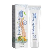 Hair Removal Body Cream-Painless Hair Removal Mildly And Effectively For Body, Chest, Back, Arms, And Legs One Size white
