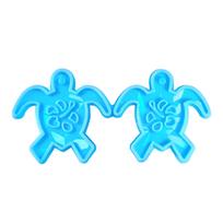 Trendy Earring and Pendant Molds for Fashionable Accessories Versatile Earring Pendant Resin Mold with Various Shapes C blue