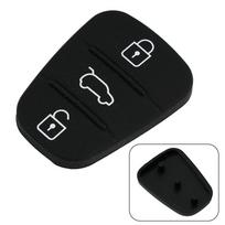 3 mygtukai Hyundai I10 I20 I30 raktui Mygtuko dangtelis Plastikinis 1 vnt Juodas black