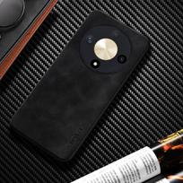Odinis dėklas For Honor Magic 6 5 Lite Pro funda silky feel Lengvas, patvarus dangtelis Magic5 Pro tamsiai pilka spalva