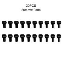 20Vnt Akumuliatoriaus gnybtų dangtelis Batai Izoliuojantis apsauginis Antgalis 12x20mm