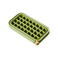 Ledo grotelės Ledo kubelių forma Ledo gaminimo indas Ledo laikymo dėžutė One Size beige