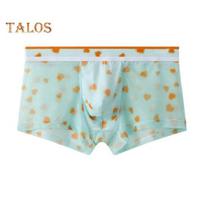 Vyriški apatiniai apatiniai apatiniai mažo aukščio tinklelio spausdinti besiūliai šortai kelnaitės Slim Fit Ice Silk Itin plonos 3D kirpimo kelnaitės M F white