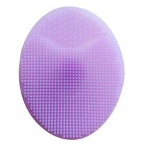 1vnt Silikoninis veido valymo šepetėlis Silikoninis grožio prausimo padas veido šveičiamasis inkštirų valymo įrankis violetinė