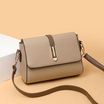 Mada Crossbody Krepšys PU Oda Messenger Krepšys Universalus Sling Pečių Moteriškas Krepšys Mažos Rankinės 22x9.5x16cm beige