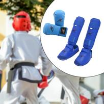 Karate kovos įrangos priedai Patogus treniruočių blauzdų apsaugas Treniruočių įranga Smūgio pirštinės S gray