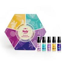 Plum BodyLovin' Perfume Discovery Set | 5X5ml Perfumes- Vanilla Vibes,Orchid-You-Not, Everythin' Plum & Smokin' Vanilla blue