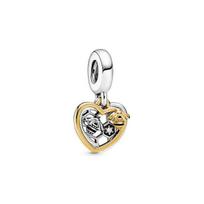 New Fashion Charm Original Little Bee Sun Guitar Beads Suitable for Original  Ladies Bracelet Jewelry Gift white