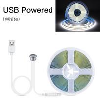 Touch Sensor Dimmable COB LED Strip Light USB 5V Recessed Touch Switch LED Tape DIY Bookcase Display Cabinet TV Backlight Lamp 1M