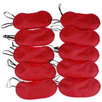 Polyester Blackout Eye Mask Sleeping Eye Mask Color Play Disposable Travel Eye Mask juoda