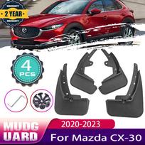 Automobilio purvasargiai purvasaugiai Mazda CX-30 DM 2022 2023 CX 30 CX30 purvasaugis purvo purslų apsaugos sparnas purvasaugiai brown