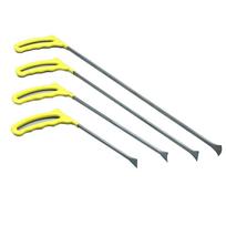 Lakštinio strypo stūmimo strypo kabliukų rinkinys Nedažytas įlenkimų taisymo įrankiai Automobilių rankinis įrankis Automobilių remonto įrankis 21cm yellow