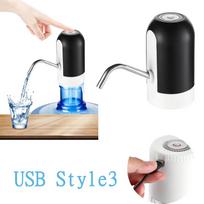 Automatinis nešiojamasis USB belaidis elektrinis vandens siurblio butelių dozatorius, absorberis Smart Touch Buitinis galonų gėrimo butelio jungiklis Tylus įkrovimas Touch Style 3（is electric）