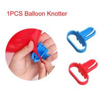 Balionų priedai 50 vnt./pak. Balion Clip Wedding Baby Shower Gimtadienio vakarėlio dekoracijos Balionų sandarinimo spaustukai Vakarėlio reikmenys Other red