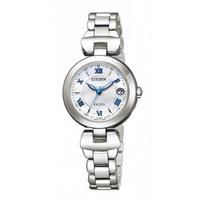 [Citizen] Exceed Eco-Drive Radio Watch Titania Happy Flight ES9420-58A Women's Silver