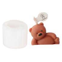 Handicrafts Making Cylinders Molds Silicone DIY 3D Aromatherapy Castings Handmade Gift Soap Clay Craft Decorations Molds 1280 white