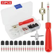 Plastic+metal Tire Repair Tool Removal Installation Tyre Inserts white