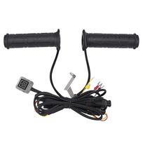 Motociklas Elektrinė Transporto Priemonė, 2,5 cm Vidinio Skersmens Rankena, Aliuminio Lydinio Jungiklis, Trijų Laidų ACC, 1,5 laido 12.5*3.6cm juoda