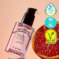 TL’s Red Orange Niacinamide Serum 30ml black