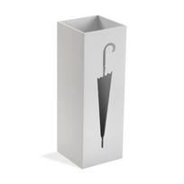Porte-parapluie - VERSA - Pierot - Bois MDF - Blanc - 48 x 22 x 22 cm balta