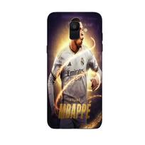 Coque Maniacase pour Samsung Galaxy A5 2018 Kylian Mbappe Real Madrid Wallpaper juoda