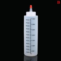 120/350/450 ml plastikinis adatinis svarstyklės suspaudžiamas buteliukas, nepralaidus virtuvėje 120ml