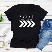 Liam Payne Tribute marškinėliai Rip Liam Payne Marškinėliai Liam Payne atminimui Marškinėliai Moteriški grafiniai marškinėliai Laisvalaikio kaklo moteriški drabužiai S juoda