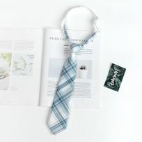 JK bow tie for women, Japanese uniform shirt, college style student plaid tie, men's free ribbon accessories gray