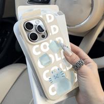 Telefono dėklas iPhone 16 15 14 13 12 11 Pro Max iPhone 11 13 16 15 14 12 iPhone 16 15 14 Plus telefono dėklo dangtelis iPhone 11 balta