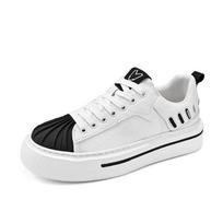 Fashion 2024 New Spring Autumn Designer Men Sneakers Fashion Casual Shell Toe Flat Shoes Male Increase Designer Platform Zapatos Hombre 39