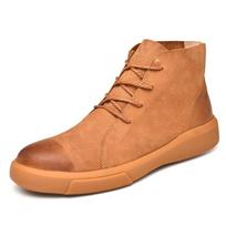 Designer boots for men new high-top non-slip lightweight casual working men's shoes Walking high quality men's boots 39