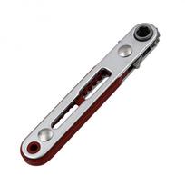 Multifunctional Bidirectional Forward And Reverse Ratchet Screwdriver Elbow Flat Head Wrench Cross Screwdriver Slotted Tool gray