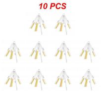 10~50PCS Spout Straw Brush Hard Bristles Paint Spray Guns Cleaning Brush Mini Stainless Steel Cup Accessories Teapot Brush white