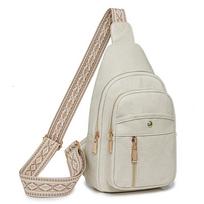 Moterų rankinė per petį Crossbody rankinė Sling piniginė Juosmens krepšiai Veganiškos odos Krūtinės krepšys moterims Pečių pirkinių krepšys Diržinė rankinė Kelioninis kuprinė su reguliuojama petneša
