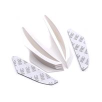 2 vnt Universal Motociklo Winglet Aerodinaminis Spoiler Wing Kit klijai Yamaha Suzuki Kawasaki Honda motociklų priedams raudona
