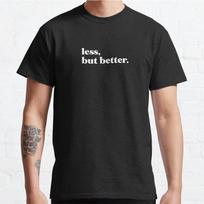 Plus Size S-3XL Less But Better Printed T-shirt  Men's Tops Fashion Clothes Tees S juoda