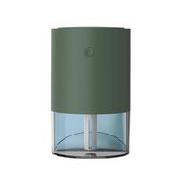 350ML Air Humidifier Cool Mist Aroma Diffuser LED Night Light Fog Ultrasonic USB Humidificador for Home Car Office-Green CHINA gray