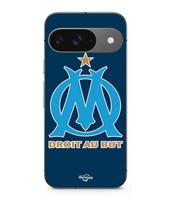Case - MANIACASE - Google Pixel 9 - Soft - Black - OM Olympique de Marseille Logo juoda