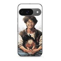 Case for Google Pixel 9 Akira Toriyama Kid Goku juoda