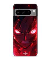 Case - MANIACASE - Google Pixel 8a Pro - Soft - Black - One Piece Luffy Gear Art juoda