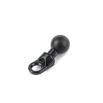 1'' Colio Rutulinis Automobilio Galvos Atlošo Rutulinė Galvutė GPS Laikiklis Motociklo 10 mm Pagrindas GoPro Yi Insta360 Kameros Telefono Priedai black