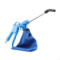 Function Air Blower And Vacuum Tool with Non-Slip Grip no Coiled Hose blue