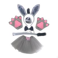 Asilo kostiumo rinkinys, Cosplay lankas vakarėlio dovanėlėms, gray