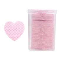 200PCS Wipes Paper Cotton Eyelash Glue Remover Wipe Mouth Of The Glue Bottle Prevent Clogging Glue Cleaner Pads Lash Extension white