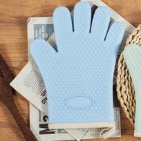 Microwave Oven Mitts Silicone High Temperature Baking BBQ Gloves Kitchen Tools Cooking Kitchen Gloves Cotton Non Slip Mittens