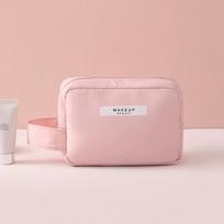 Large Capacity Women's Portable Travel Cosmetics Storage Bag Waterproof Girl Makeup Bag Women's Washing Bag Organizer S gray
