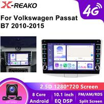 Android 13 CarPlay Android Auto Car Radio for VW Passat B7 B6 CC 2010-2015 Multimedia GPS 4G 8Core Navigation 2din 2 Din Autoradio 8 core 4GB+64GB
